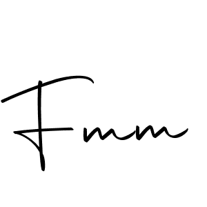 How to make Fmm signature? Autography-DOLnW is a professional autograph style. Create handwritten signature for Fmm name. Fmm signature style 10 images and pictures png