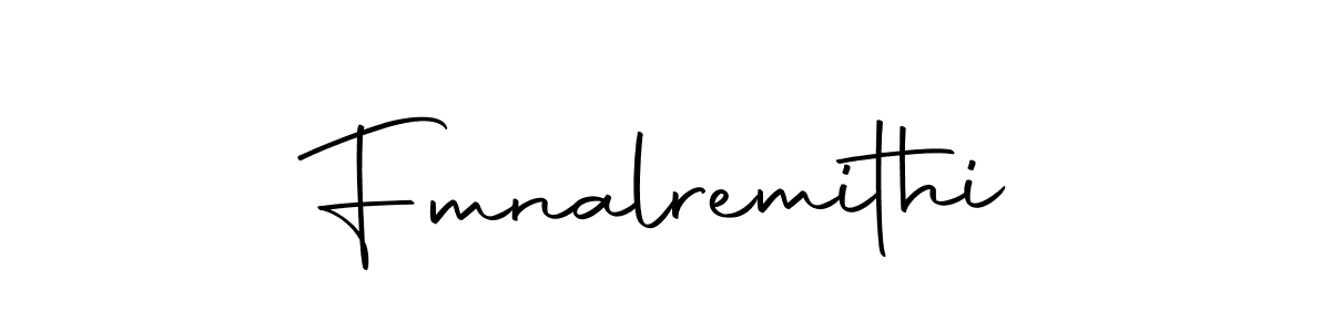 Make a beautiful signature design for name Fmnalremithi. With this signature (Autography-DOLnW) style, you can create a handwritten signature for free. Fmnalremithi signature style 10 images and pictures png