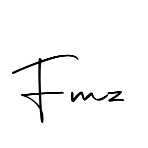 The best way (Autography-DOLnW) to make a short signature is to pick only two or three words in your name. The name Fmz include a total of six letters. For converting this name. Fmz signature style 10 images and pictures png