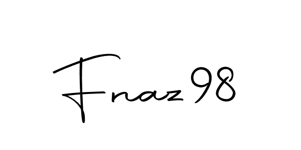 Create a beautiful signature design for name Fnaz98. With this signature (Autography-DOLnW) fonts, you can make a handwritten signature for free. Fnaz98 signature style 10 images and pictures png