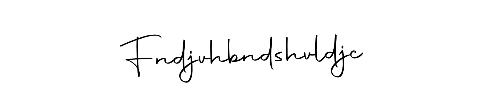 This is the best signature style for the Fndjvhbndshvldjc name. Also you like these signature font (Autography-DOLnW). Mix name signature. Fndjvhbndshvldjc signature style 10 images and pictures png