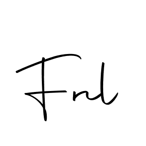 You should practise on your own different ways (Autography-DOLnW) to write your name (Fnl) in signature. don't let someone else do it for you. Fnl signature style 10 images and pictures png