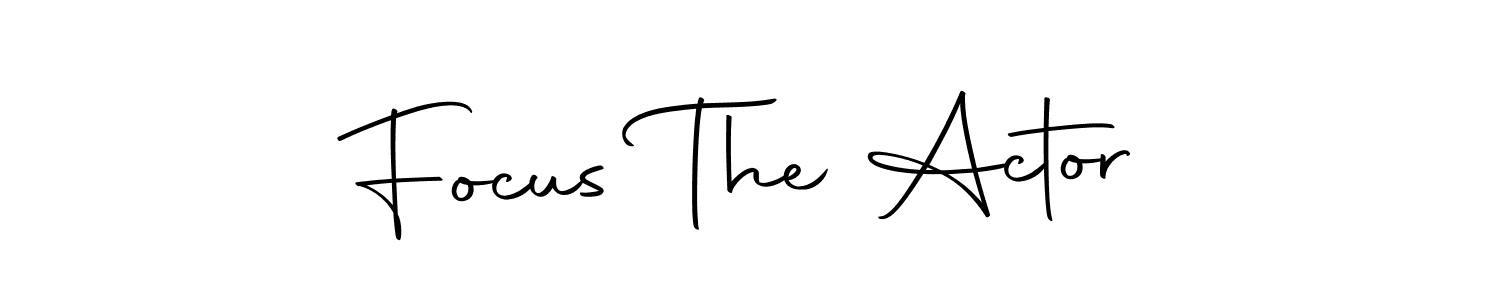 Make a short Focus The Actor signature style. Manage your documents anywhere anytime using Autography-DOLnW. Create and add eSignatures, submit forms, share and send files easily. Focus The Actor signature style 10 images and pictures png