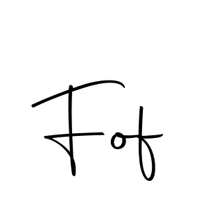 You should practise on your own different ways (Autography-DOLnW) to write your name (Fof) in signature. don't let someone else do it for you. Fof signature style 10 images and pictures png