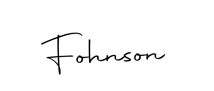 The best way (Autography-DOLnW) to make a short signature is to pick only two or three words in your name. The name Fohnson include a total of six letters. For converting this name. Fohnson signature style 10 images and pictures png