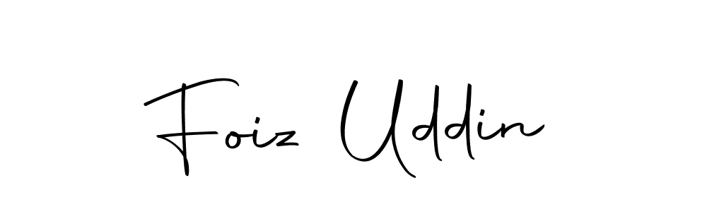 Make a beautiful signature design for name Foiz Uddin. Use this online signature maker to create a handwritten signature for free. Foiz Uddin signature style 10 images and pictures png