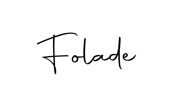 How to make Folade signature? Autography-DOLnW is a professional autograph style. Create handwritten signature for Folade name. Folade signature style 10 images and pictures png