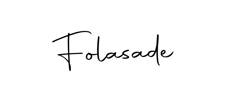 How to make Folasade signature? Autography-DOLnW is a professional autograph style. Create handwritten signature for Folasade name. Folasade signature style 10 images and pictures png
