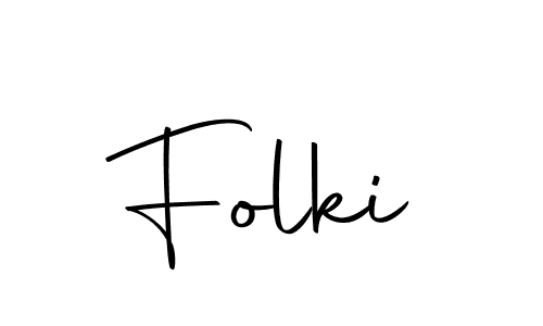 Design your own signature with our free online signature maker. With this signature software, you can create a handwritten (Autography-DOLnW) signature for name Folki. Folki signature style 10 images and pictures png