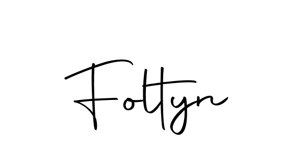 Make a beautiful signature design for name Foltyn. Use this online signature maker to create a handwritten signature for free. Foltyn signature style 10 images and pictures png