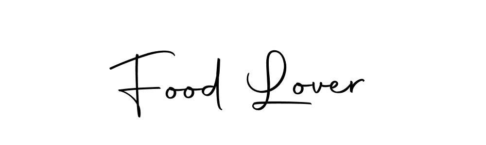 Use a signature maker to create a handwritten signature online. With this signature software, you can design (Autography-DOLnW) your own signature for name Food Lover. Food Lover signature style 10 images and pictures png