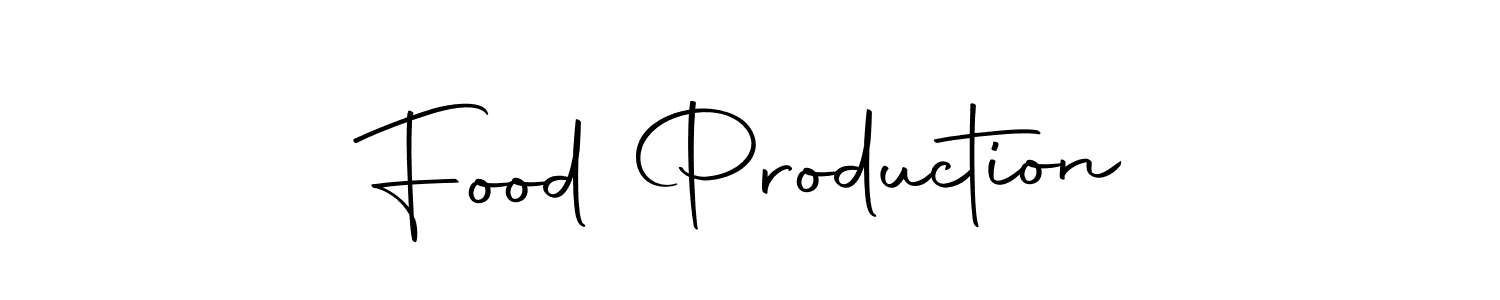 Here are the top 10 professional signature styles for the name Food Production. These are the best autograph styles you can use for your name. Food Production signature style 10 images and pictures png