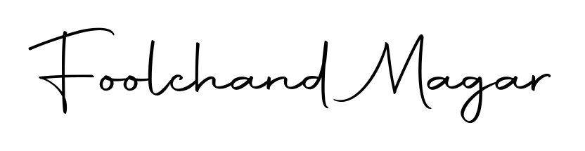 A timeless handwritten aesthetic for Foolchand Magar. The Autography-DOLnW font gives your signature a handcrafted feel with natural curves. Foolchand Magar signature style 10 images and pictures png