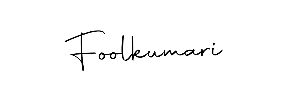 How to make Foolkumari signature? Autography-DOLnW is a professional autograph style. Create handwritten signature for Foolkumari name. Foolkumari signature style 10 images and pictures png
