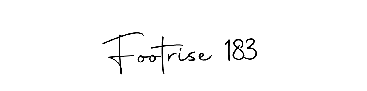 Also You can easily find your signature by using the search form. We will create Footrise 183 name handwritten signature images for you free of cost using Autography-DOLnW sign style. Footrise 183 signature style 10 images and pictures png