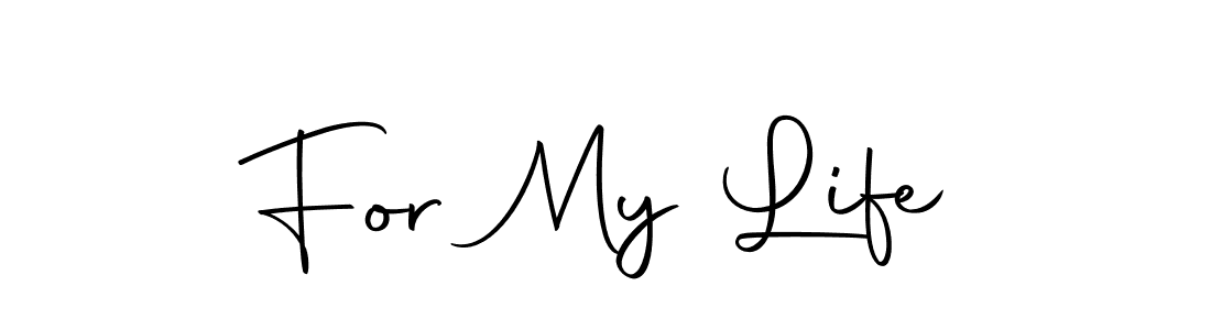 How to Draw For My Life signature style? Autography-DOLnW is a latest design signature styles for name For My Life. For My Life signature style 10 images and pictures png