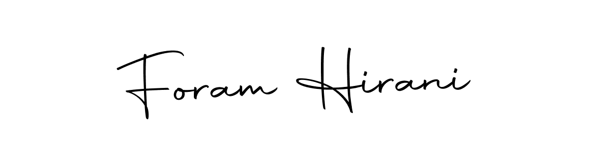 You can use this online signature creator to create a handwritten signature for the name Foram Hirani. This is the best online autograph maker. Foram Hirani signature style 10 images and pictures png