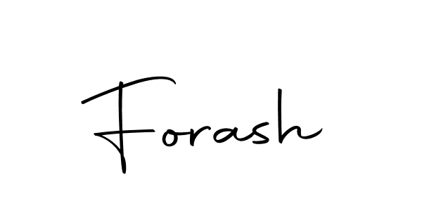 Make a beautiful signature design for name Forash. Use this online signature maker to create a handwritten signature for free. Forash signature style 10 images and pictures png