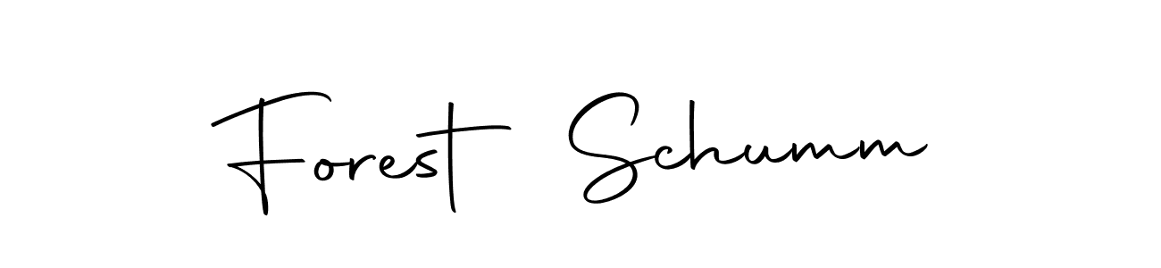 How to make Forest Schumm signature? Autography-DOLnW is a professional autograph style. Create handwritten signature for Forest Schumm name. Forest Schumm signature style 10 images and pictures png