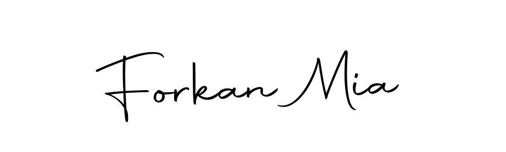Also You can easily find your signature by using the search form. We will create Forkan Mia name handwritten signature images for you free of cost using Autography-DOLnW sign style. Forkan Mia signature style 10 images and pictures png