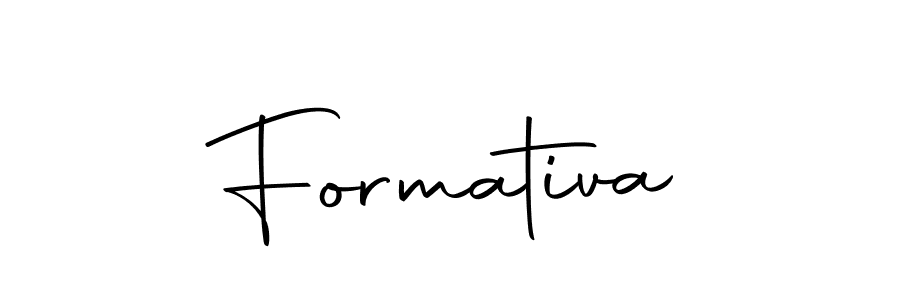 Design your own signature with our free online signature maker. With this signature software, you can create a handwritten (Autography-DOLnW) signature for name Formativa. Formativa signature style 10 images and pictures png