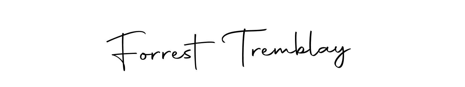 How to make Forrest Tremblay signature? Autography-DOLnW is a professional autograph style. Create handwritten signature for Forrest Tremblay name. Forrest Tremblay signature style 10 images and pictures png