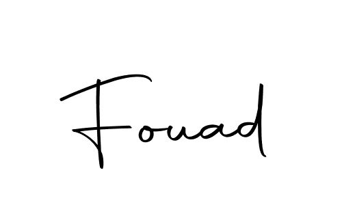 Make a beautiful signature design for name Fouad. Use this online signature maker to create a handwritten signature for free. Fouad signature style 10 images and pictures png