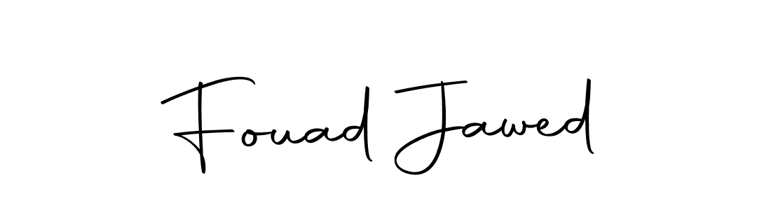 if you are searching for the best signature style for your name Fouad Jawed. so please give up your signature search. here we have designed multiple signature styles  using Autography-DOLnW. Fouad Jawed signature style 10 images and pictures png