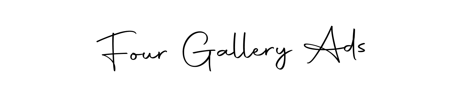 This is the best signature style for the Four Gallery Ads name. Also you like these signature font (Autography-DOLnW). Mix name signature. Four Gallery Ads signature style 10 images and pictures png
