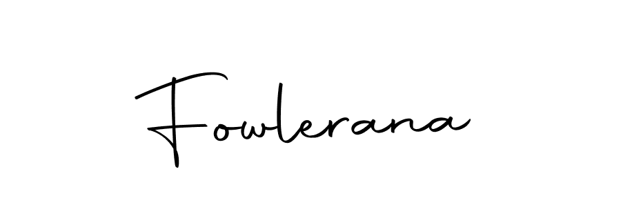 Make a beautiful signature design for name Fowlerana. Use this online signature maker to create a handwritten signature for free. Fowlerana signature style 10 images and pictures png