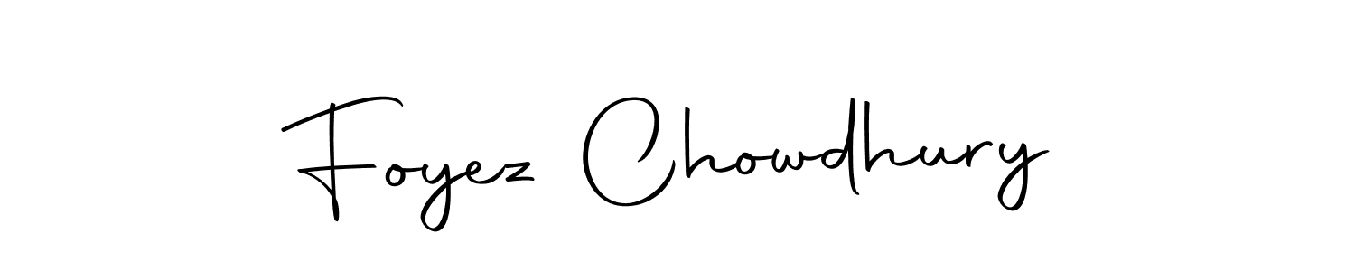 It looks lik you need a new signature style for name Foyez Chowdhury. Design unique handwritten (Autography-DOLnW) signature with our free signature maker in just a few clicks. Foyez Chowdhury signature style 10 images and pictures png