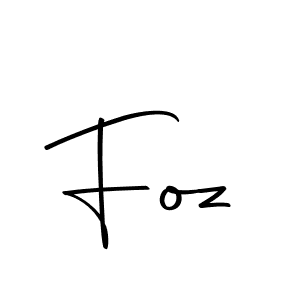 Foz stylish signature style. Best Handwritten Sign (Autography-DOLnW) for my name. Handwritten Signature Collection Ideas for my name Foz. Foz signature style 10 images and pictures png