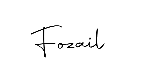 Make a beautiful signature design for name Fozail. Use this online signature maker to create a handwritten signature for free. Fozail signature style 10 images and pictures png