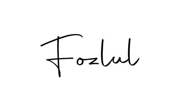 Also we have Fozlul name is the best signature style. Create professional handwritten signature collection using Autography-DOLnW autograph style. Fozlul signature style 10 images and pictures png