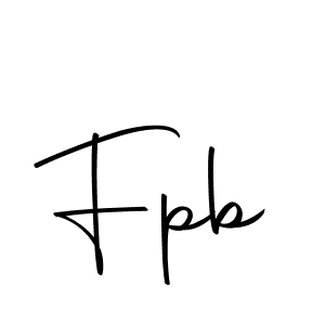Make a beautiful signature design for name Fpb. With this signature (Autography-DOLnW) style, you can create a handwritten signature for free. Fpb signature style 10 images and pictures png