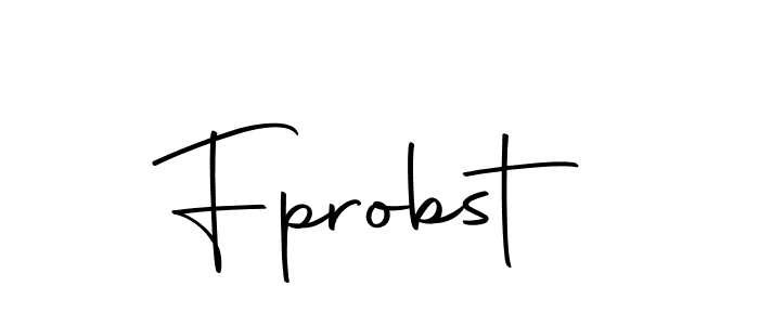 How to make Fprobst signature? Autography-DOLnW is a professional autograph style. Create handwritten signature for Fprobst name. Fprobst signature style 10 images and pictures png