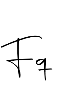 How to make Fq name signature. Use Autography-DOLnW style for creating short signs online. This is the latest handwritten sign. Fq signature style 10 images and pictures png