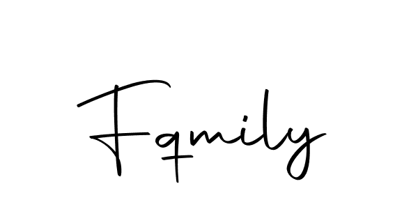 Design your own signature with our free online signature maker. With this signature software, you can create a handwritten (Autography-DOLnW) signature for name Fqmily. Fqmily signature style 10 images and pictures png