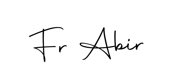 How to Draw Fr Abir signature style? Autography-DOLnW is a latest design signature styles for name Fr Abir. Fr Abir signature style 10 images and pictures png