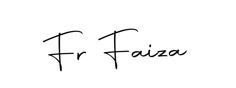 Similarly Autography-DOLnW is the best handwritten signature design. Signature creator online .You can use it as an online autograph creator for name Fr Faiza. Fr Faiza signature style 10 images and pictures png