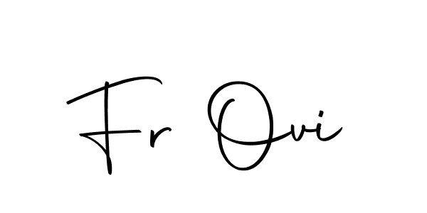 How to Draw Fr Ovi signature style? Autography-DOLnW is a latest design signature styles for name Fr Ovi. Fr Ovi signature style 10 images and pictures png