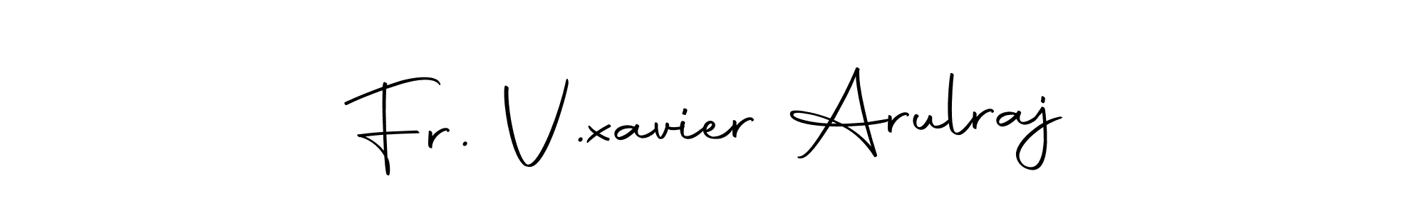 See photos of Fr. V.xavier Arulraj official signature by Spectra . Check more albums & portfolios. Read reviews & check more about Autography-DOLnW font. Fr. V.xavier Arulraj signature style 10 images and pictures png