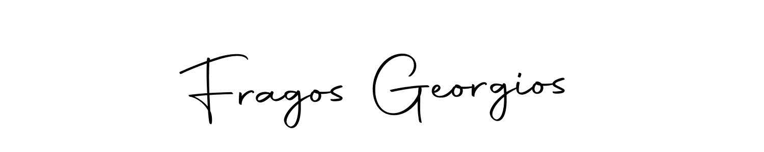 Create a beautiful signature design for name Fragos Georgios. With this signature (Autography-DOLnW) fonts, you can make a handwritten signature for free. Fragos Georgios signature style 10 images and pictures png