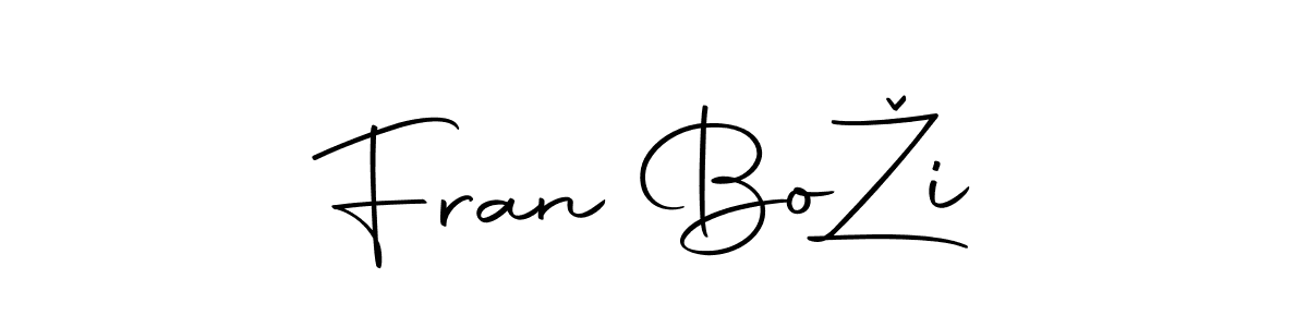 It looks lik you need a new signature style for name Fran BoŽiĆ. Design unique handwritten (Autography-DOLnW) signature with our free signature maker in just a few clicks. Fran BoŽiĆ signature style 10 images and pictures png