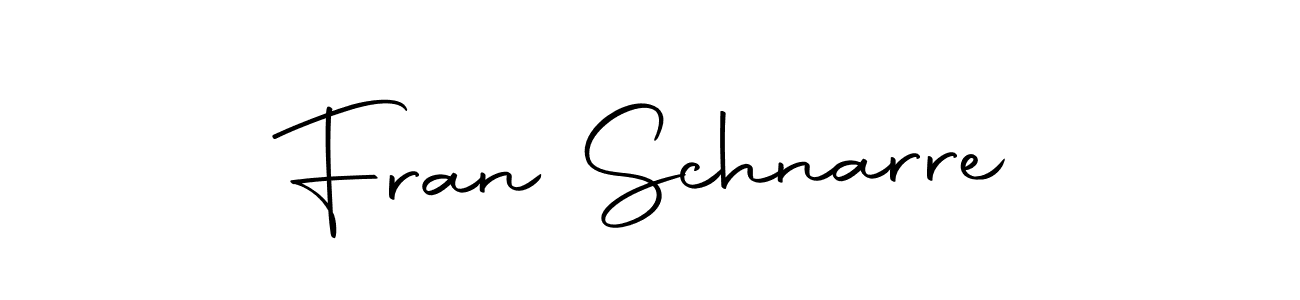 Make a beautiful signature design for name Fran Schnarre. Use this online signature maker to create a handwritten signature for free. Fran Schnarre signature style 10 images and pictures png