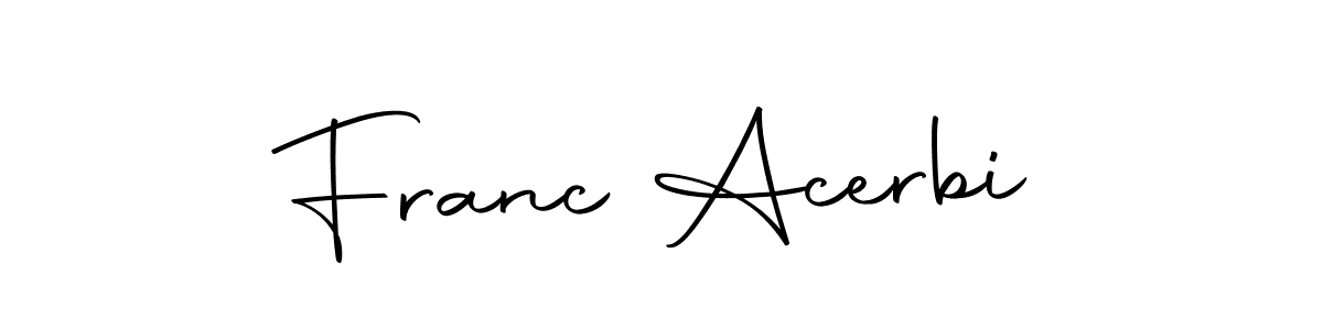 How to Draw Franc Acerbi signature style? Autography-DOLnW is a latest design signature styles for name Franc Acerbi. Franc Acerbi signature style 10 images and pictures png