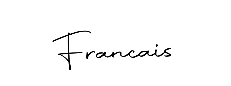 Make a short Francais signature style. Manage your documents anywhere anytime using Autography-DOLnW. Create and add eSignatures, submit forms, share and send files easily. Francais signature style 10 images and pictures png