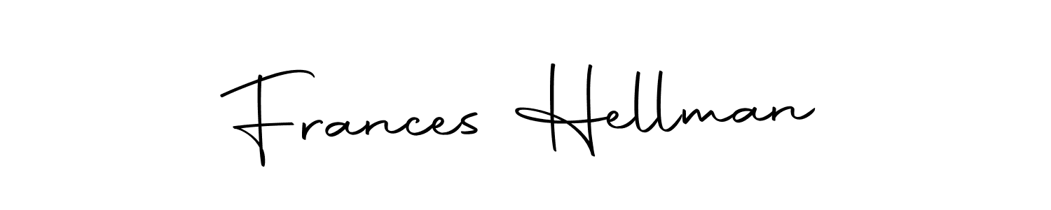 Once you've used our free online signature maker to create your best signature Autography-DOLnW style, it's time to enjoy all of the benefits that Frances Hellman name signing documents. Frances Hellman signature style 10 images and pictures png