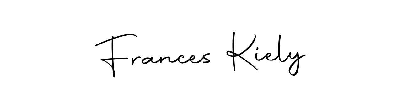 It looks lik you need a new signature style for name Frances Kiely. Design unique handwritten (Autography-DOLnW) signature with our free signature maker in just a few clicks. Frances Kiely signature style 10 images and pictures png