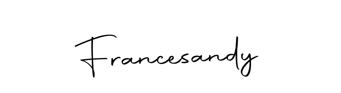 It looks lik you need a new signature style for name Francesandy. Design unique handwritten (Autography-DOLnW) signature with our free signature maker in just a few clicks. Francesandy signature style 10 images and pictures png